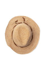 Marjo - Raffia Cowboy Fedora - Natural
