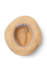 Marjo - Raffia Cowboy Fedora - Natural