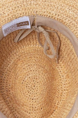 Marjo - Raffia Cowboy Fedora - Natural