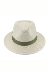 Pana-Mate Flexibraid® Fedora - Ivory/Olive
