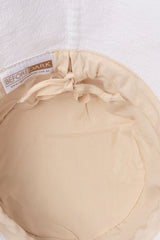 Tara Linen Bucket - Natural