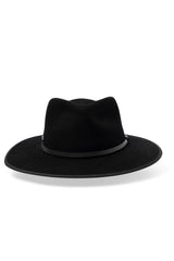Meribel Felt Fedora - Black