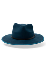 Meribel Felt Fedora - Teal