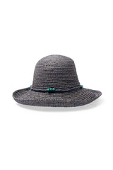 Milan Raffia Breton - Denim