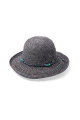 Milan Raffia Breton - Denim