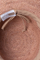 Milan Raffia Breton - Old Rose