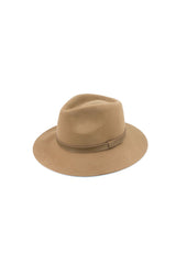 Thredbo - Wool Felt Fedora - Camel
