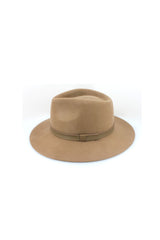 Thredbo - Wool Felt Fedora - Camel