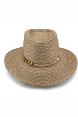 Esther - Natural Fibre Fedora - Natural