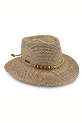 Esther - Natural Fibre Fedora - Natural