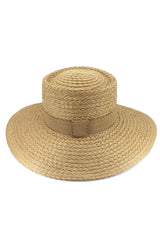 Hayman - Natural Fibre Capeline - Camel