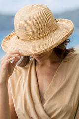 Milan Raffia Breton - Natural