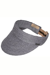 Noosa - Raffia Visor- Denim