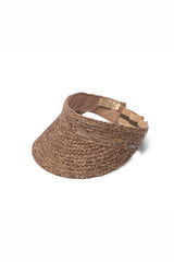 Noosa - Raffia Visor - Mushroom