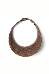 Noosa - Raffia Visor - Mushroom