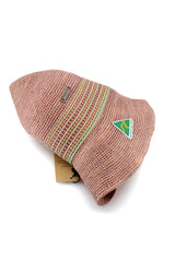 Chia - Raffia Cloche - Old Rose