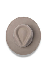 Vail Felt Fedora - Light Grey