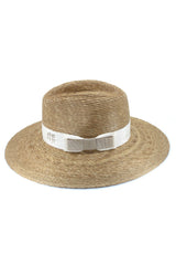 Santiago Straw Fedora Natural