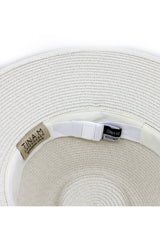 Bahama - Flexibraid® Fedora - Ivory/Nutmeg