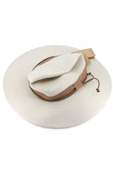Bahama - Flexibraid® Fedora - Ivory/Nutmeg