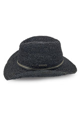 Kai Raffia Cowboy - Black