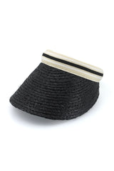 Cabarita - Raffia Visor - Black