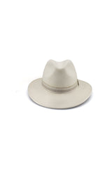 Hotham - Wool Felt Fedora - Ivory