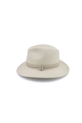 Hotham - Wool Felt Fedora - Ivory