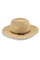 Riviera - Raffia Fedora - Natural