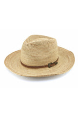 Riviera - Raffia Fedora - Natural