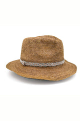 Marrakech - Raffia Fedora - Camel