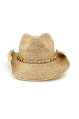 Beth - Raffia Cowboy - Natural