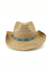 Simone - Raffia Cowboy - Natural