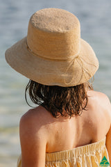 Margot Raffia Bucket - Natural