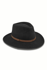 Verbier Felt Fedora - Black