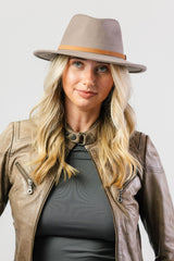 Verbier Felt Fedora - Fawn