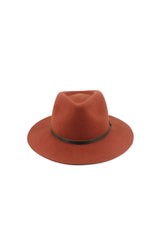 Perisher - Wool Felt Fedora -Paprika