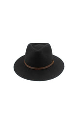 Perisher - Wool Felt Fedora - Black