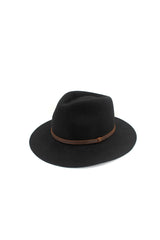 Perisher - Wool Felt Fedora - Black
