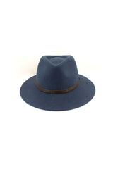 Perisher - Wool Felt Fedora - Indigo