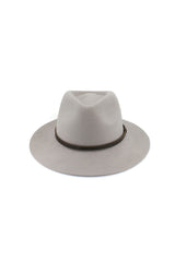 Perisher - Wool Felt Fedora - Light Grey