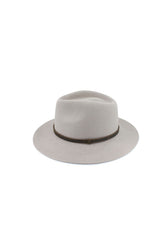 Perisher - Wool Felt Fedora - Light Grey