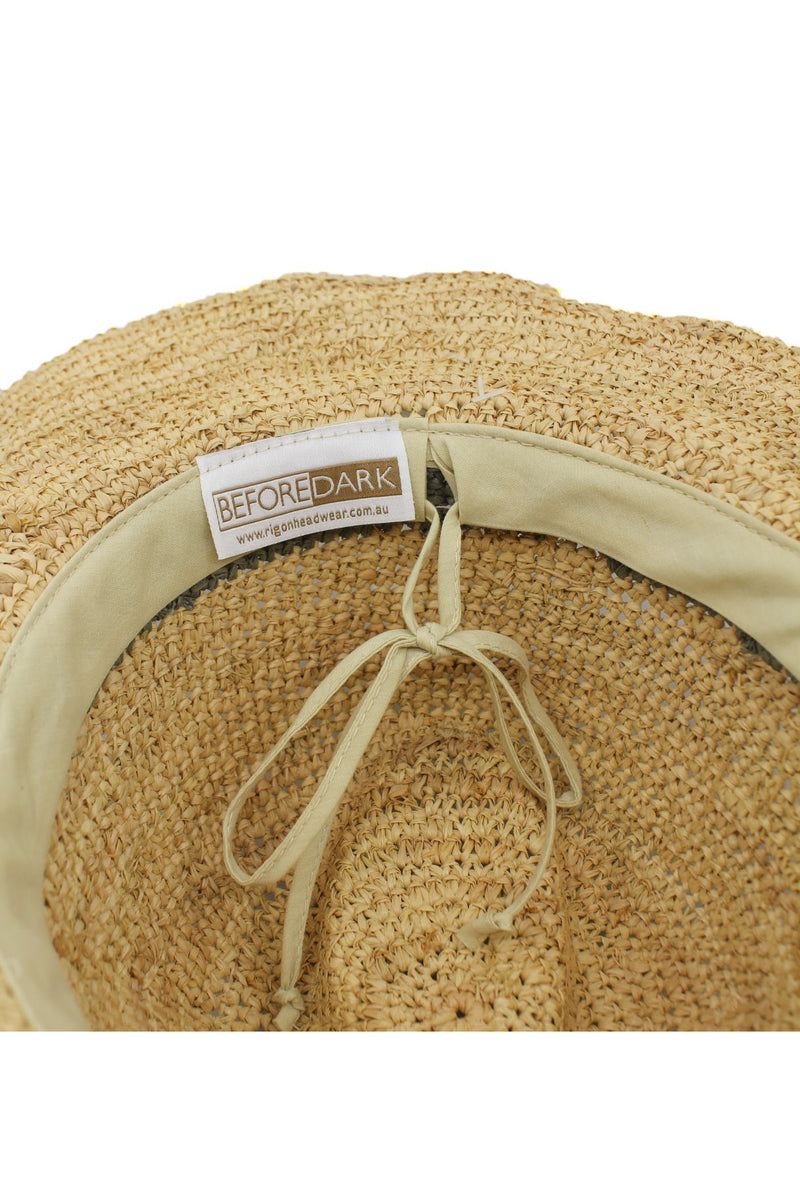 Castaway - Raffia Cowboy - Natural/Taupe