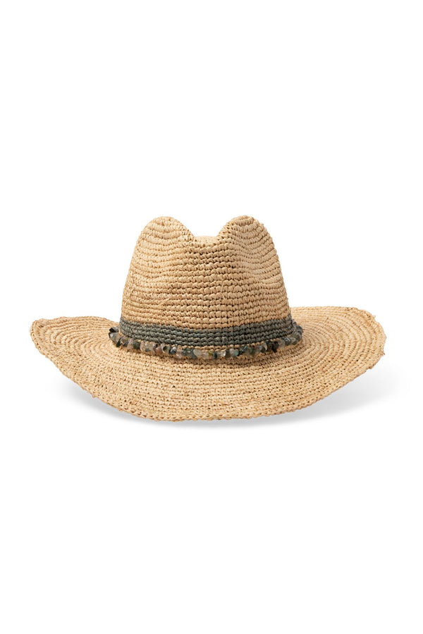 Castaway - Raffia Cowboy - Natural/Khaki