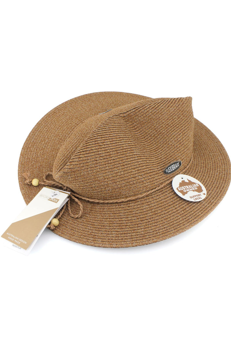 Avoca - Flexibraid® Fedora - Cinnamon