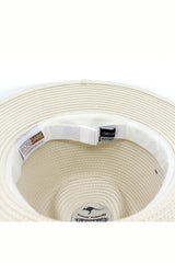 Pana-Mate Flexibraid® Fedora - Ivory/Olive