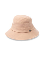 Rosie Linen Bucket - Dusty Rose
