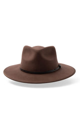 Meribel Felt Fedora - Chocolate