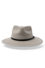 Meribel Felt Fedora - Stone