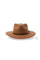 Meribel - Wool Felt Fedora - Camel